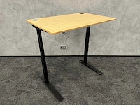 Fully jarvis bamboo - elektrisch zit/sta design bureau 120x80