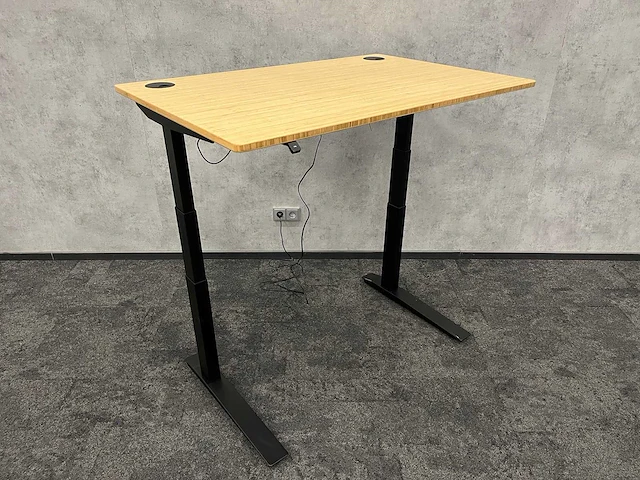 Fully jarvis bamboo - elektrisch zit/sta design bureau 120x80 - afbeelding 4 van  17