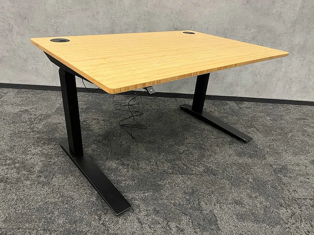 Fully jarvis bamboo - elektrisch zit/sta design bureau 120x80 - afbeelding 8 van  17
