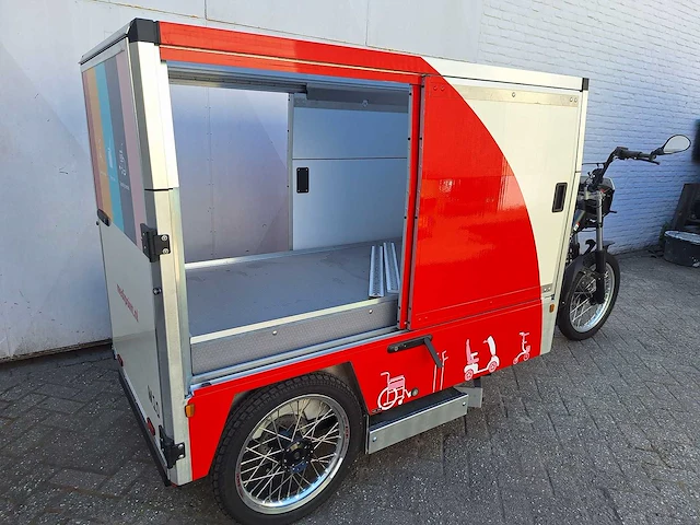 Fulpra 2000l bakfiets last mile vrachtfiets - afbeelding 10 van  12