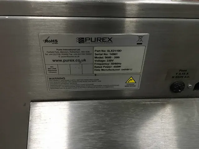 Fume/dust extraction unit - afbeelding 4 van  4