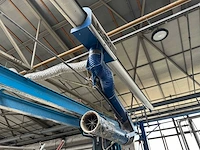 Fumex 3 dampafzuigslang met rails; - afbeelding 7 van  17