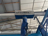 Fumex 3 dampafzuigslang met rails; - afbeelding 15 van  17