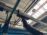 Fumex 3 dampafzuigslang met rails; - afbeelding 16 van  17
