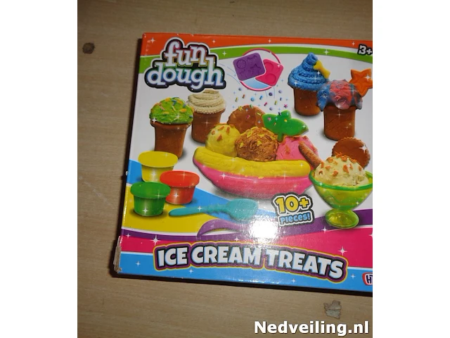 Fun dough ijsco vormpjes 10+pcs - afbeelding 1 van  3