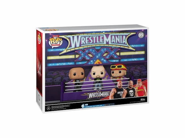 Funko pop pop moments deluxe: wwe wrestlemania 30 opening toast - afbeelding 1 van  2