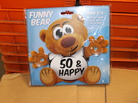 Funny bear happy en 50 28 stuks - afbeelding 1 van  7
