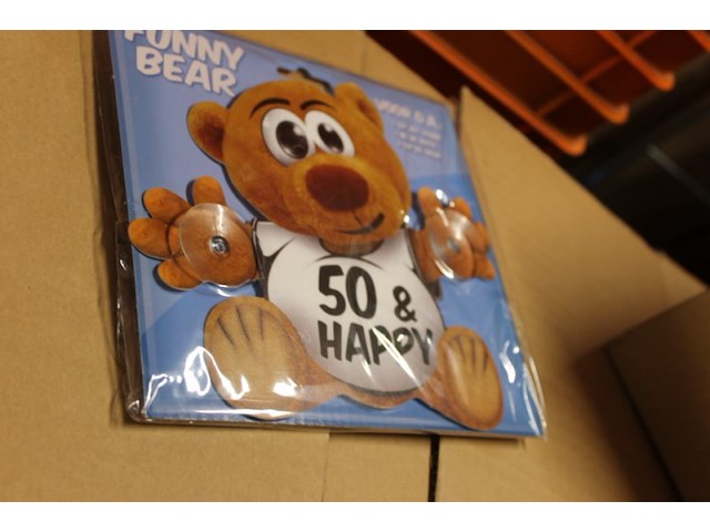 Funny bear happy en 50 28 stuks - afbeelding 3 van  7