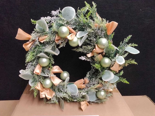 Furnilux - 10x luxe kerstkrans - afbeelding 3 van  4