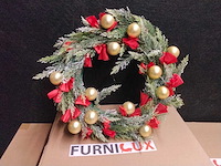 Furnilux - 10x luxe kerstkrans - afbeelding 1 van  4