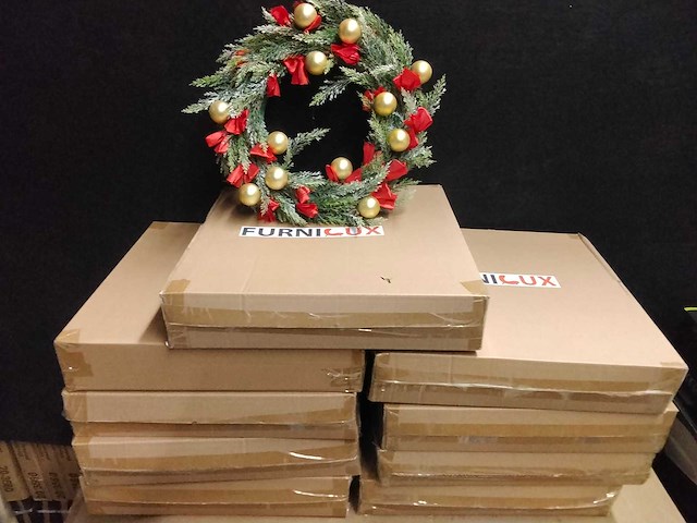 Furnilux - 10x luxe kerstkrans - afbeelding 2 van  4