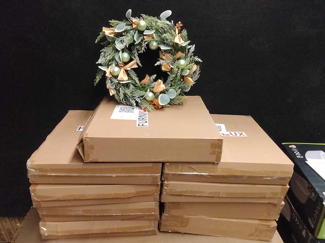 Furnilux - 10x luxe kerstkrans - afbeelding 2 van  4