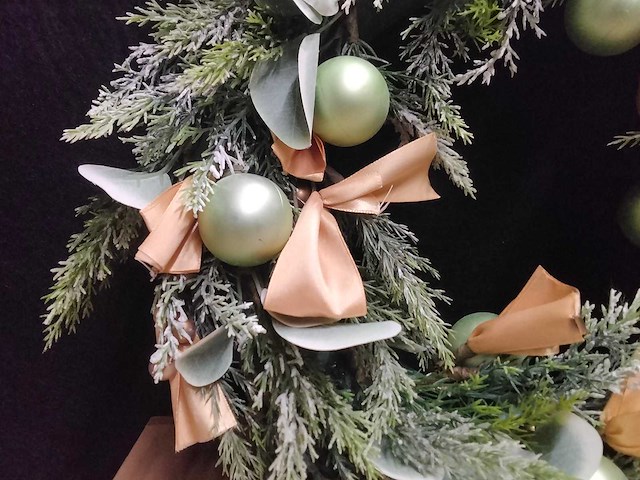 Furnilux - 10x luxe kerstkrans - afbeelding 3 van  4