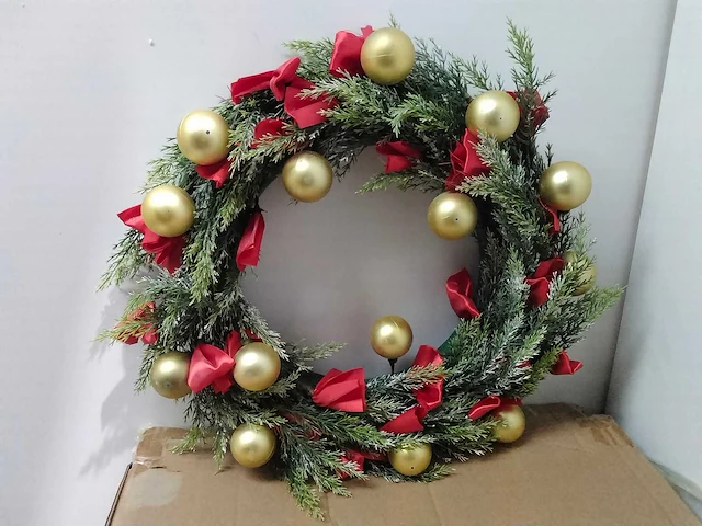 Furnilux - luxe kerstkrans (5x) - afbeelding 2 van  4