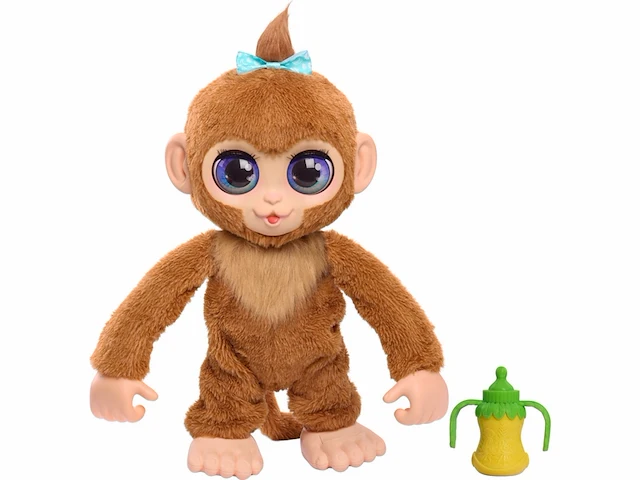 Furreal peanut the playful monkey interactief speelgoed vanaf 4 jaar - afbeelding 1 van  4