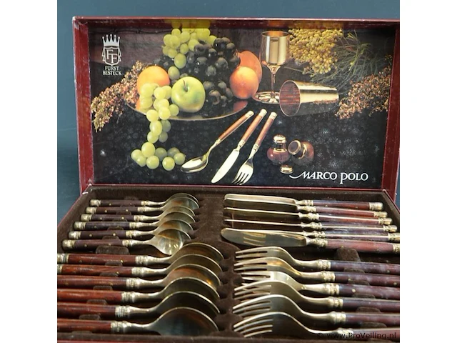 Furst bestekset marco polo bestekset in originele doos - afbeelding 3 van  5