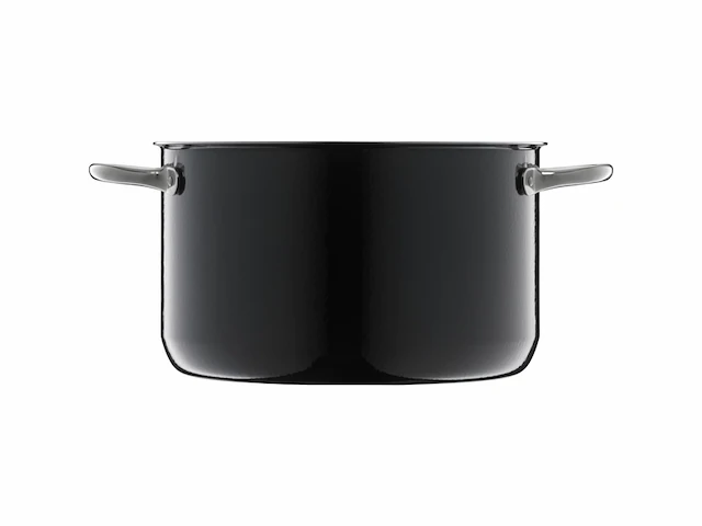 Fusiontec inspire kookpot groot, 24 cm, glazen deksel 6,4 liter, zwart - afbeelding 4 van  4