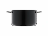 Fusiontec inspire kookpot groot, 24 cm, glazen deksel 6,4 liter, zwart - afbeelding 4 van  4