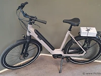 Fuzed elektrische damesfiets | model b7 | kleur pink grey matt - afbeelding 5 van  12