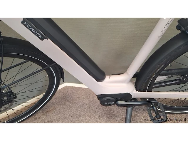 Fuzed elektrische damesfiets | model b7 | kleur pink grey matt - afbeelding 6 van  12