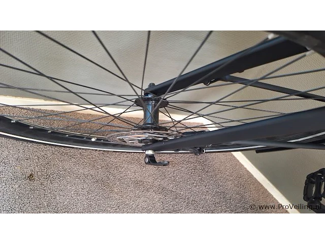 Fuzed elektrische damesfiets | model b7 | kleur pink grey matt - afbeelding 7 van  12