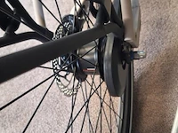 Fuzed elektrische damesfiets | model b7 | kleur pink grey matt - afbeelding 11 van  12