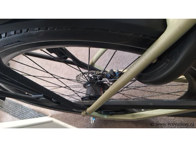 Fuzed elektrische damesfiets | model b7+ | kleur soft gold matt | maat 54 - afbeelding 5 van  18