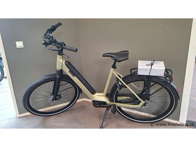 Fuzed elektrische damesfiets | model b7+ | kleur soft gold matt | maat 54 - afbeelding 1 van  18