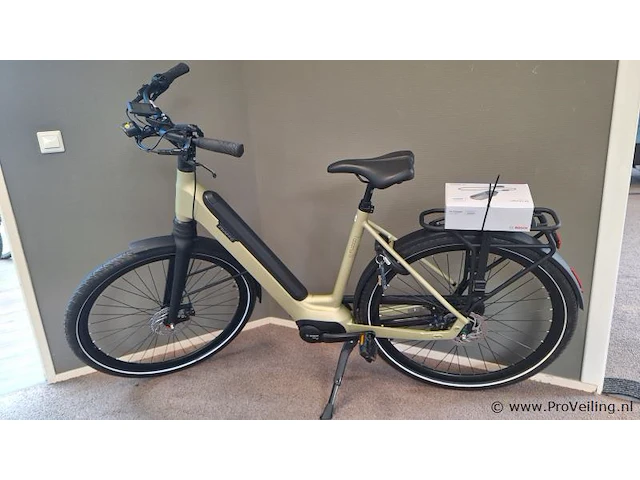 Fuzed elektrische damesfiets | model b7+ | kleur soft gold matt | maat 54 - afbeelding 11 van  18