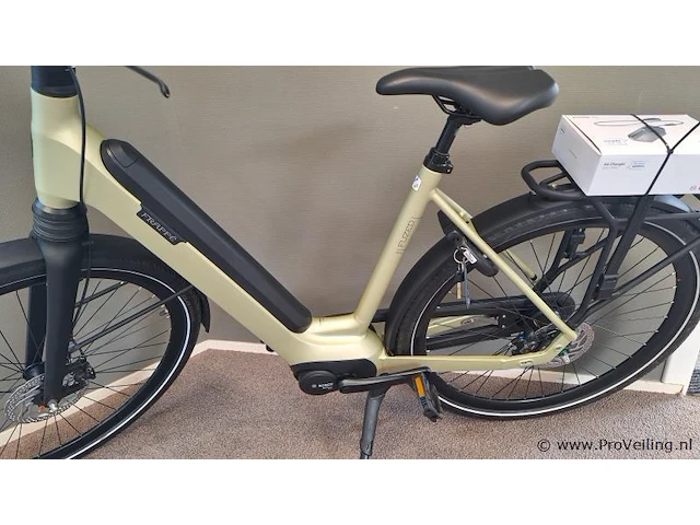 Fuzed elektrische damesfiets | model b7+ | kleur soft gold matt | maat 54 - afbeelding 12 van  18