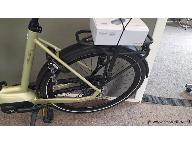 Fuzed elektrische damesfiets | model b7+ | kleur soft gold matt | maat 54 - afbeelding 14 van  18