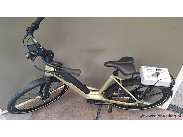 Fuzed elektrische damesfiets | model b7+ | kleur soft gold matt | maat 54 - afbeelding 15 van  18