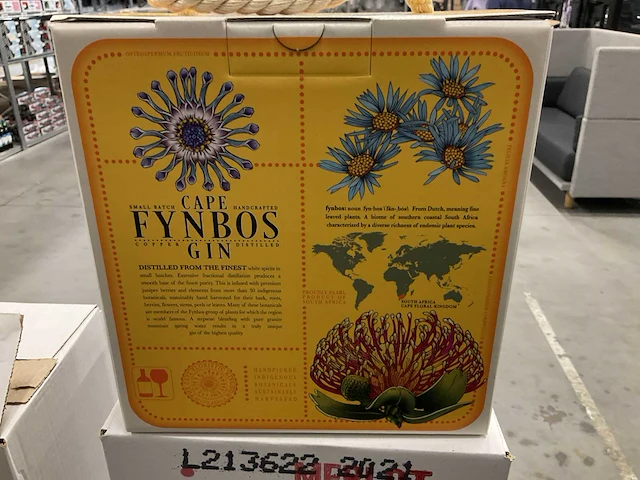 Fynbos classic gin in geschenkverpakking (14x) - afbeelding 2 van  4