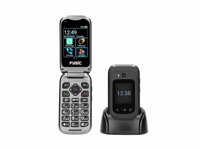 Fysic f25 senioren telefoon met 4g en sos-knop - afbeelding 1 van  5