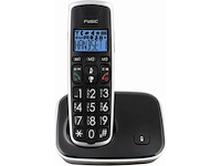 Fysic fx-6000 senioren dect telefoon zwart - afbeelding 1 van  4