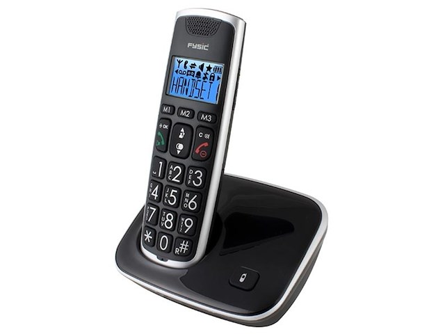 Fysic fx-6000 senioren dect telefoon zwart - afbeelding 2 van  4