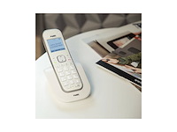 Fysic fx9000 duo senioren dect telefoon extra luid gespreksvolume voor slechthorenden 2 stuks wit - afbeelding 4 van  4