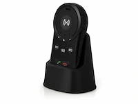 Fysic fxa-100 sos noodknop met gps tracker voor senioren alarmering naar bekenden gps locatie zwart - afbeelding 2 van  5