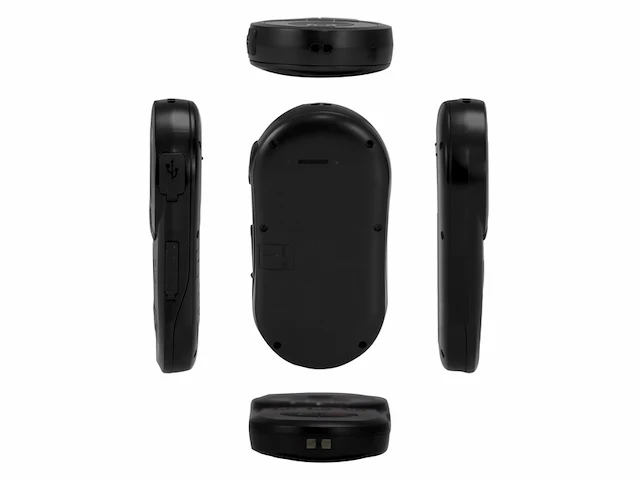 Fysic fxa-100 sos noodknop met gps tracker voor senioren alarmering naar bekenden gps locatie zwart - afbeelding 3 van  5