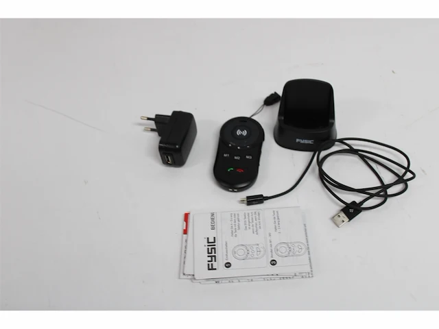 Fysic fxa-100 sos noodknop met gps tracker voor senioren alarmering naar bekenden gps locatie zwart - afbeelding 5 van  5
