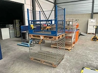 Gaasranden met pallet (2x) - afbeelding 1 van  2