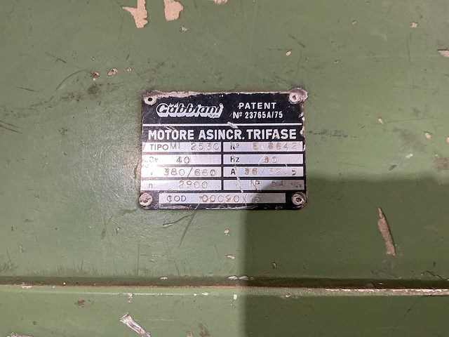 Gabbiani - 1981 - sa 350 - meerbladzaag - afbeelding 6 van  14