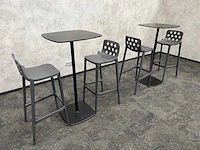 Gaber/ pedrali - 4p design barset indoor/outdoor - afbeelding 5 van  13