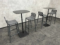 Gaber/ pedrali - 4p design barset indoor/outdoor - afbeelding 1 van  13