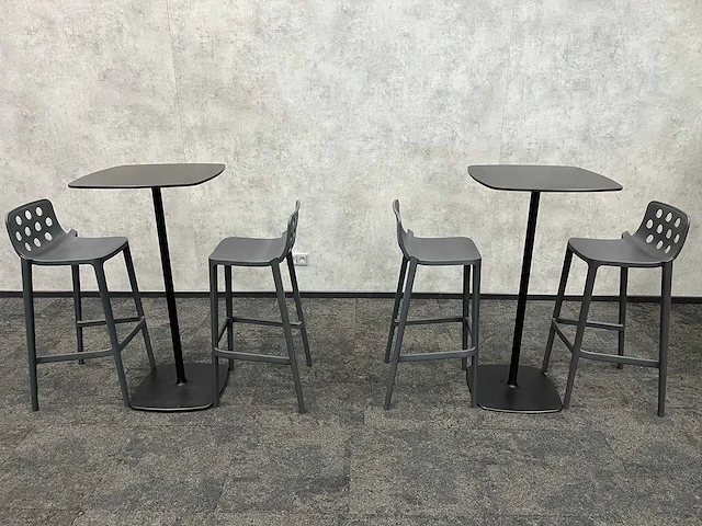 Gaber/ pedrali - 4p design barset indoor/outdoor - afbeelding 6 van  13