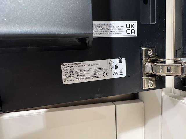 Gaggenau - cmp250132 - koffiemachine - afbeelding 2 van  2