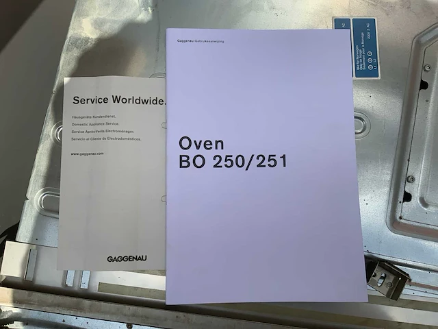 Gaggenau - rw 404 wijnkoeler en bo 250/251 oven - afbeelding 15 van  15