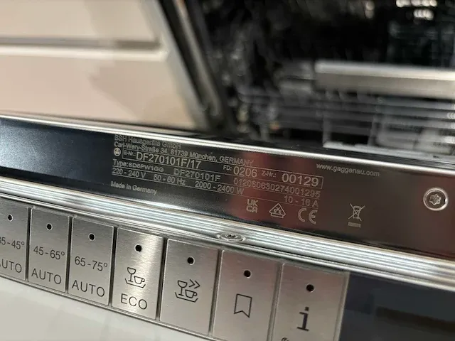 Gaggenau - sd8pw1gq - vaatwasser (c) - afbeelding 5 van  5