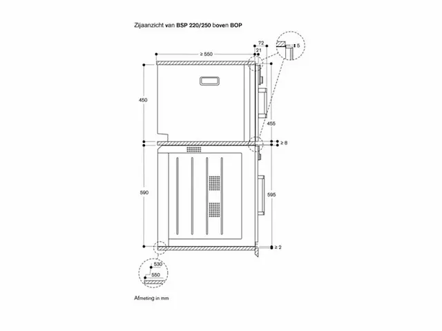 Gaggenau bsp221111 inbouw stoomoven - afbeelding 6 van  6