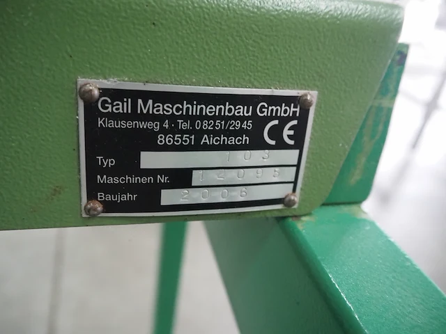 Gail maschinenbau gmbh - afbeelding 6 van  18